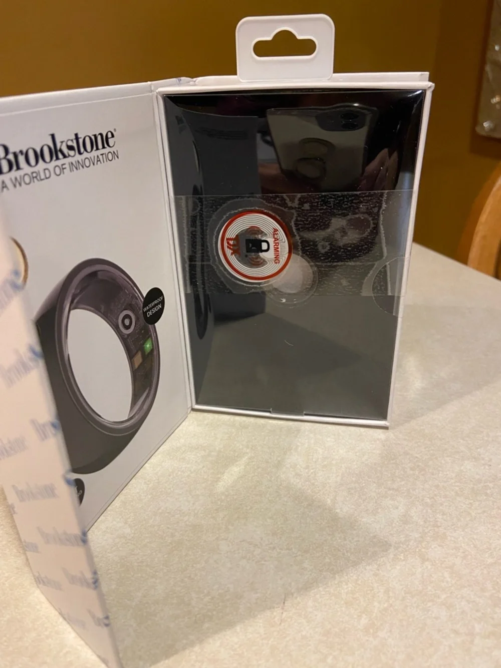 Brook stone smart ring health tracker size 10